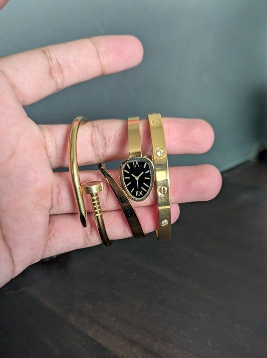 The Iconic Trinity Bangle Set