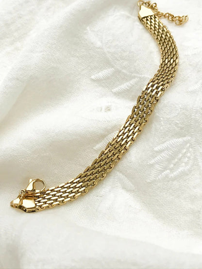 Classic Gold Chain Bracelet