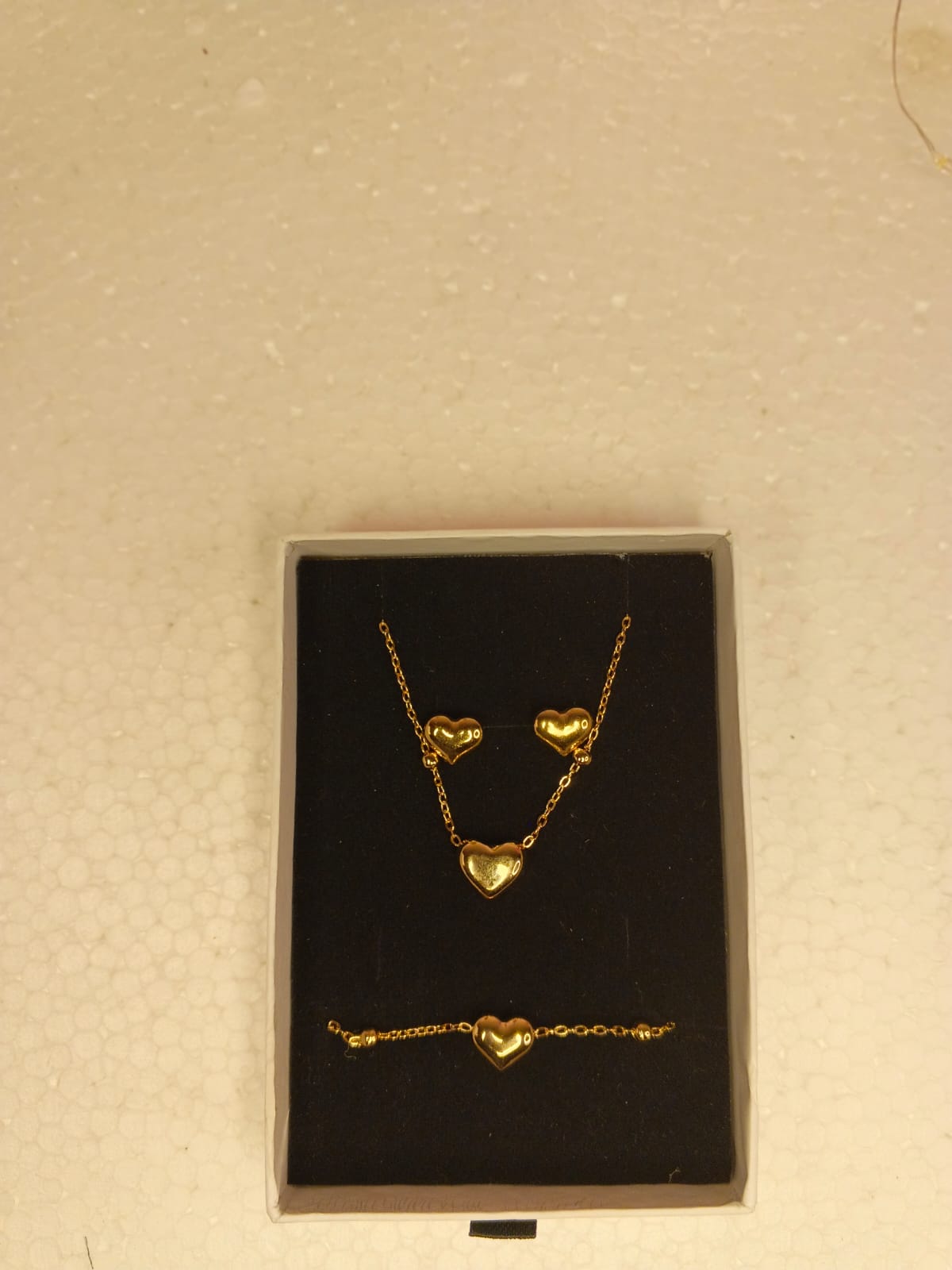Polished Heart Jewellery Set