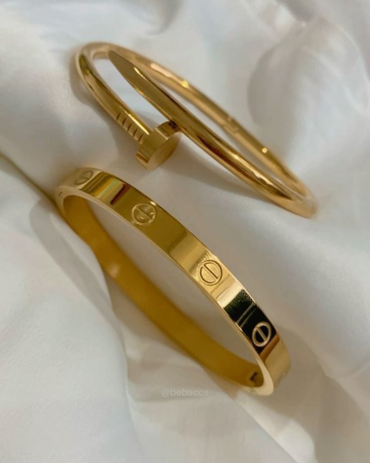 Luxury Gold Bangle Duo